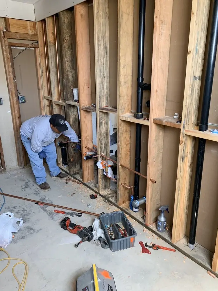 Commercial rough-in plumbing for Gas Line Repair in Bennetts Mill
